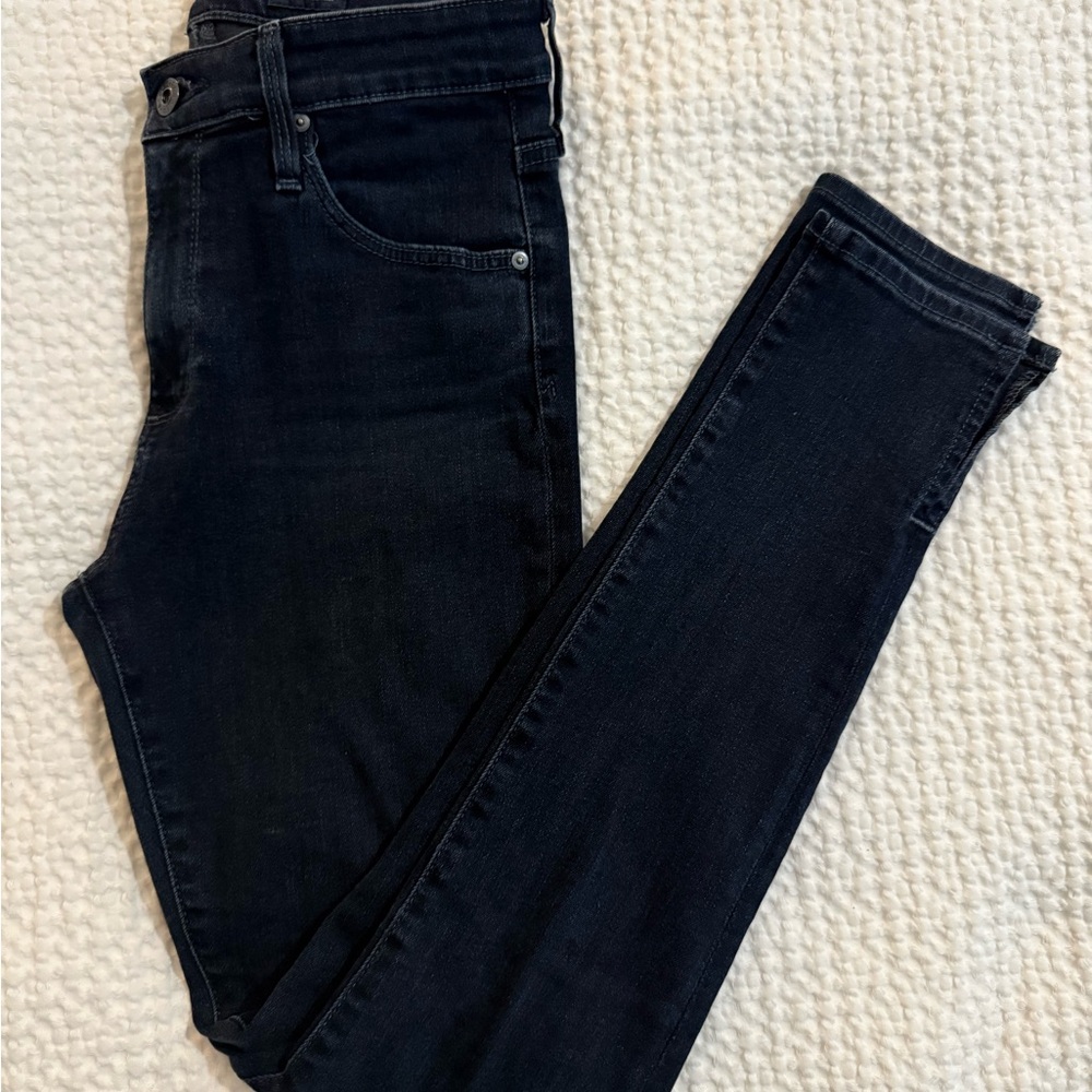 AG Adriano Goldschmied Dark Blue Skinny Jeans